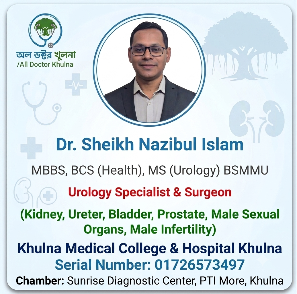 Dr. Dr SK Najibul Islam liton - Urology Specialist Khulna